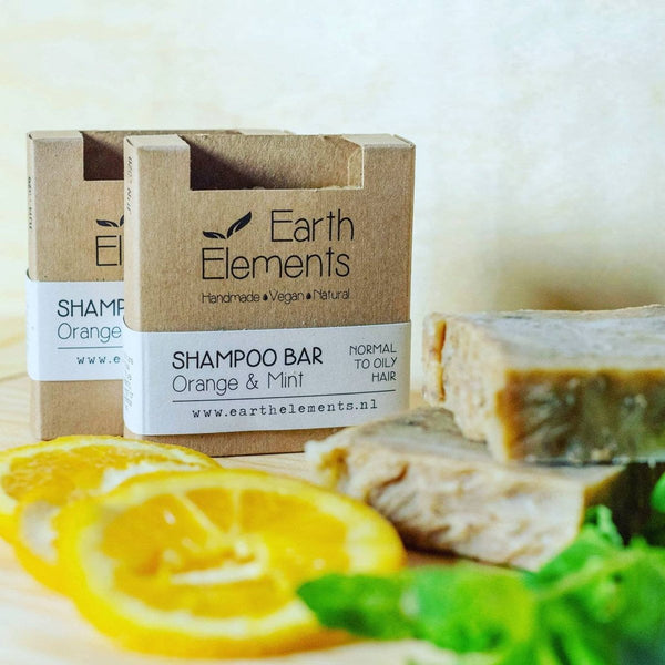 Earth Elements - Shampoo bar Orange & Mint