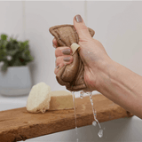 Herbruikbaar badsponsje - lichte scrub