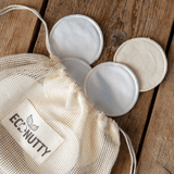 Eco Nutty - 10 wasbare wattenschijfjes met waszak